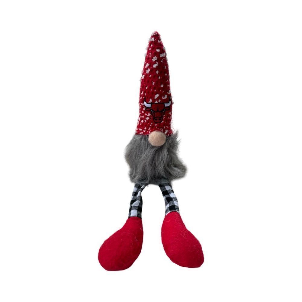 Chicago Bulls Gnome Sports Basketball NBA Handcrafted Plush Figurine NWOT